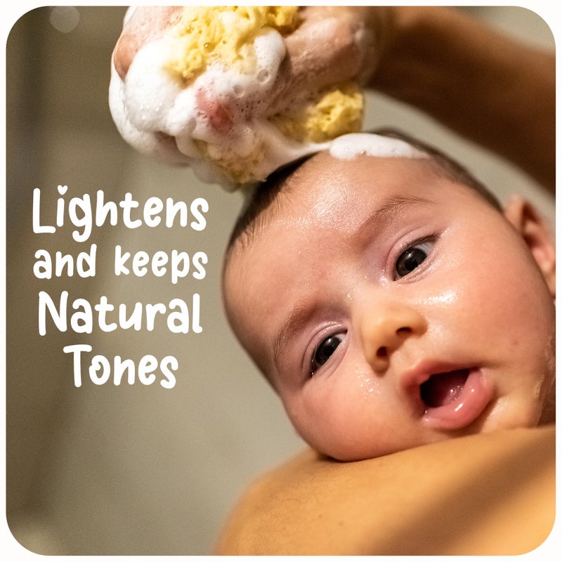 Ricitos de Oro Baby Shampoo with Chamomile â€“ Gentle and Tear-Free Formula for Babies and Kids, Natural Lightening and Soft Conditioning Hair Care, Paraben-Free, Safe Daily Use, 8.4 fl oz, 3-Pack - Image 2