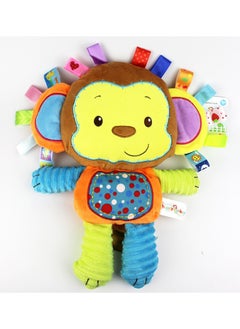 Happy Monkey Plush Toy Rattle Doll Doll Doll Plush Doll-Color:H018d Monkey