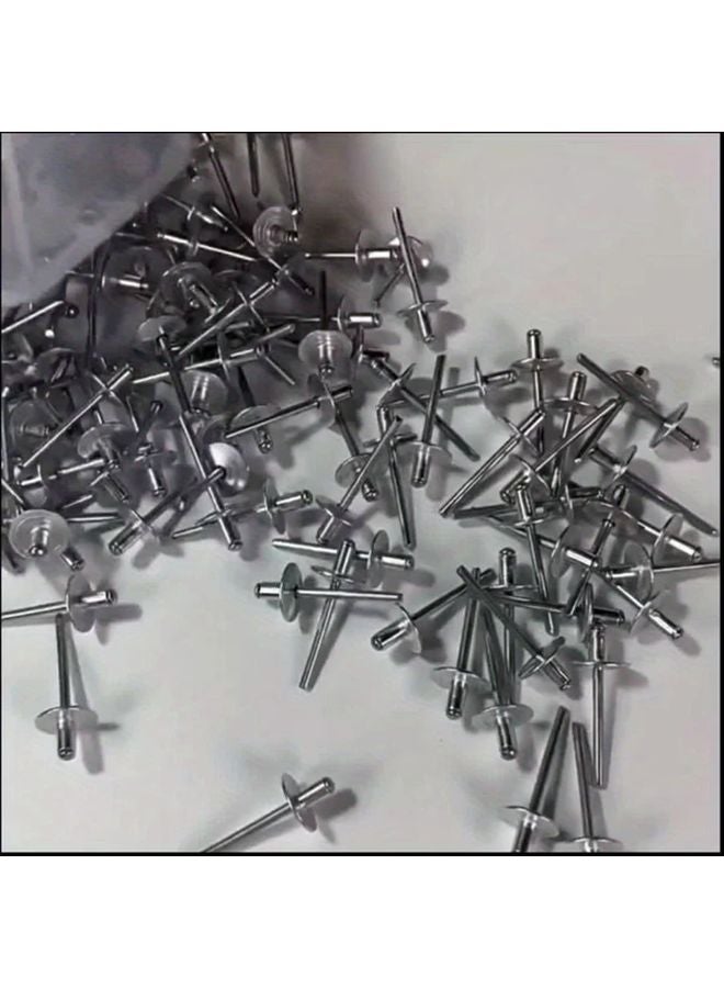 100pcs 3 16 x 5 8 Inch Aluminum Blind Rivets Round Head Flange For Sheet Metal And Marine - Image 5