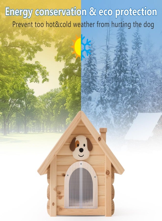 HIDROSIL Plastic Vinyl Door Flaps for DIY Dog House- 27.5 in x 12 in [2 pcs], Dog Door Replacement Strips, for DIY Pet Door - Doghouse or Kennel Door Flap, Clear - Image 4