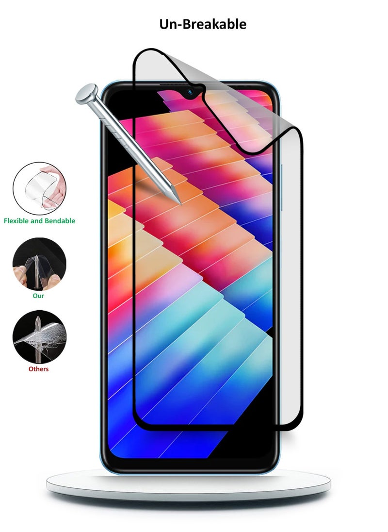 Techie Techie 9D Matte Ceramic Screen Protector Film for Infinix Hot 30i – Smooth Feel Anti Fingerprint Bubble Free  - Image 4