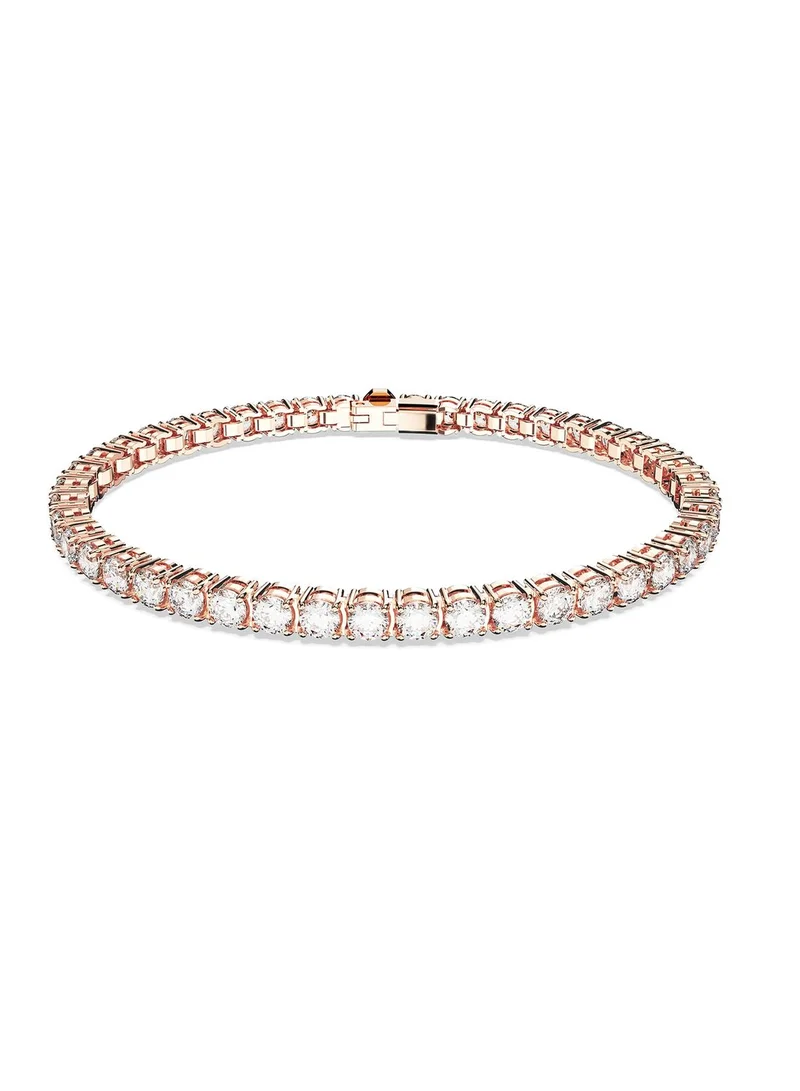 Matrix Rose-Gold Tone Plated Bracelet