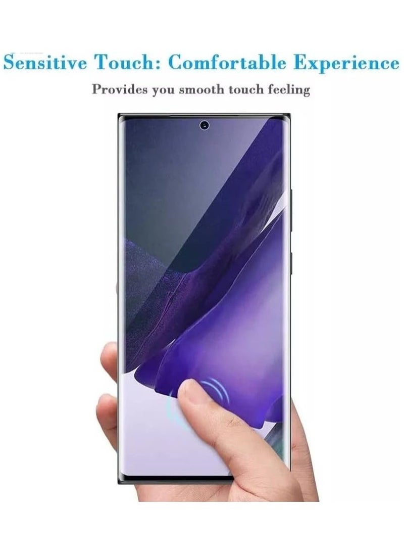 vesus Samsung Galaxy Note 20 Ultra Anti-Scratch Anti-Fingerprints 9H Hardness Tempered Glass (Full Glue) - Image 5