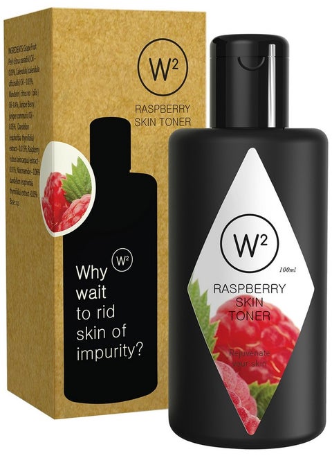Why Wait Raspberry Toner, Helps Purifying And Firming Your Skin, Priming And Hydrating With High Amount Of Omega-3 And Omega-6 Fatty Acids, 100Ml