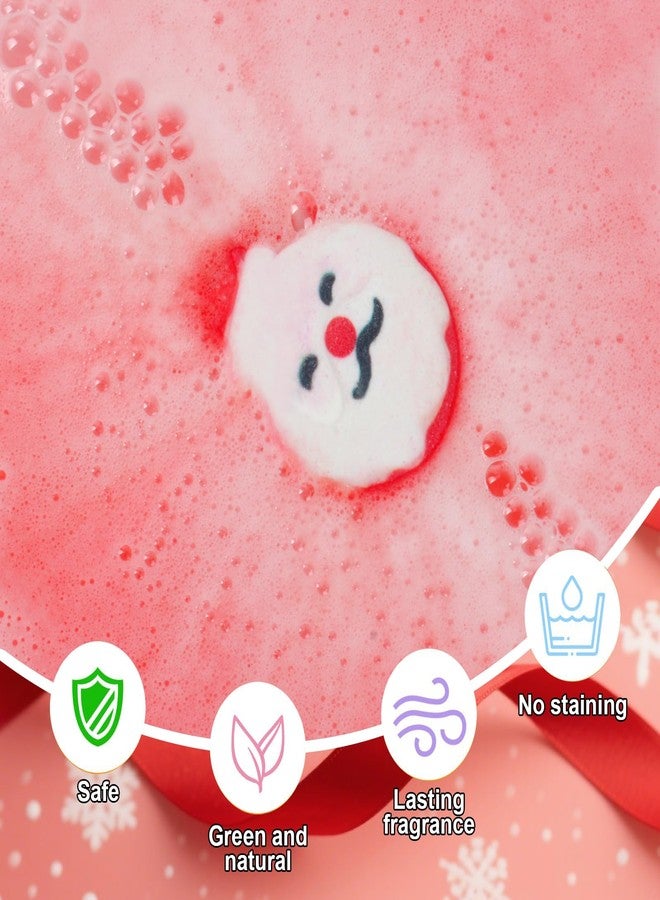 WARMLIFE Christmas Bath Bombs for Kids & Women, Handmade Bath Bomb Gift Set of 6 Fun Shapes, Perfect Stocking Stuffers for Teen Girls & Boys, Skin Care Bathbombs as Christmas Gifts for Kids - Image 2
