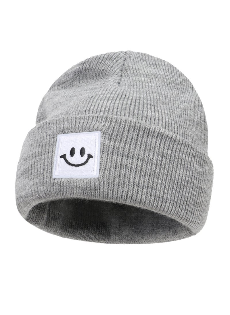 Baby Smiling Face Baby Knitted Hat Grey - pzsku/Z0A5644C15444C57E08F3Z/45/_/1713164748/af2549d8-c883-4f1f-a121-2710986d2453