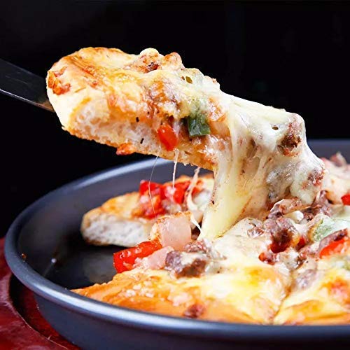 Xacton Cake Baking and Carbon Steel Cake Tins Decoration Tools Combo of Set 3 Different Shape Cake Mould 6 Slot Silicone Mould Tray with 1 Bread Mould and 1 Pizza Tray - Image 2