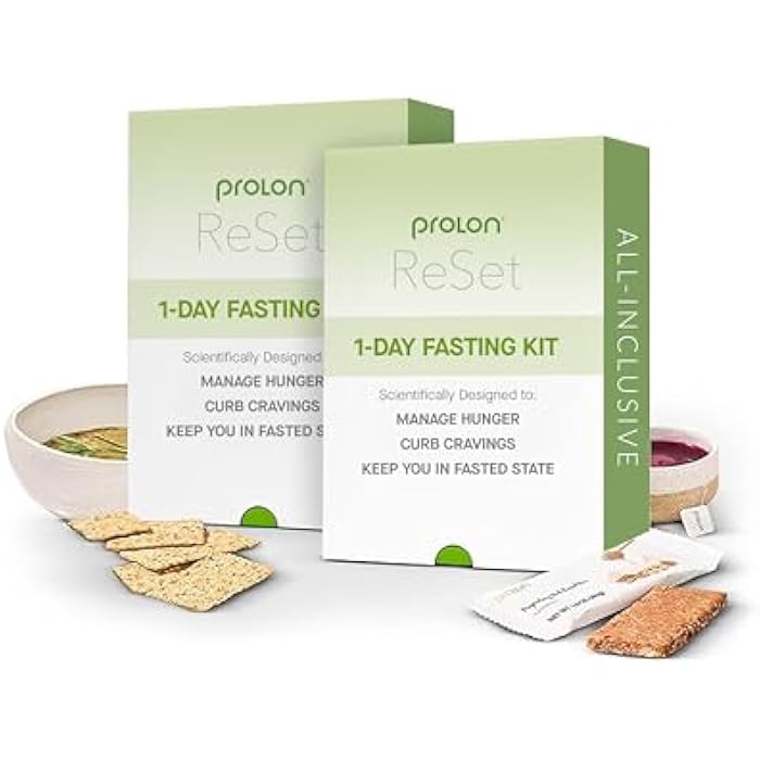 Prolon 2-Day Reset Fasting Kit | Fast with Food | Supports Healthy Aging & Weight Management | Low-Calorie, Plant-Based Meals & Snacks | Developed to Not Break Your Fast (2-Day Kit) - Image 1
