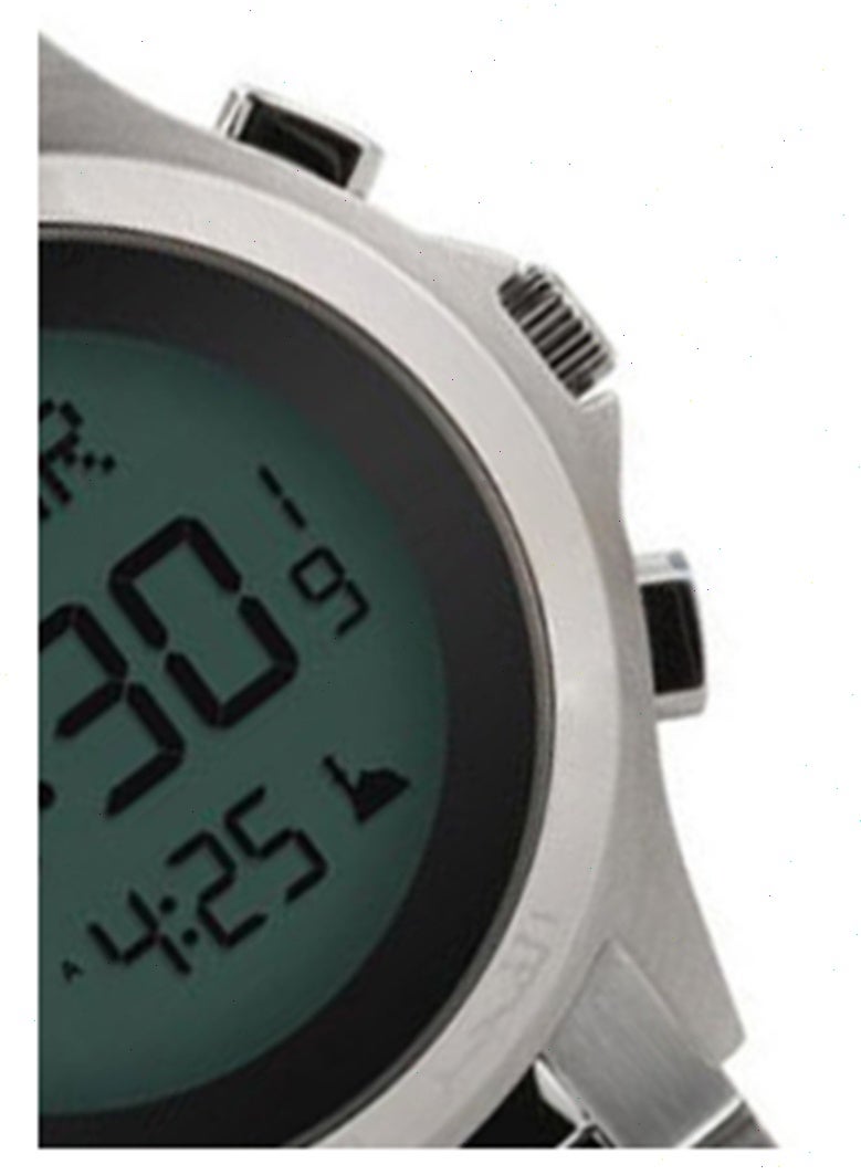Al Fajr Men's Stainless Steel Digital Watch Wr02 - Image 3