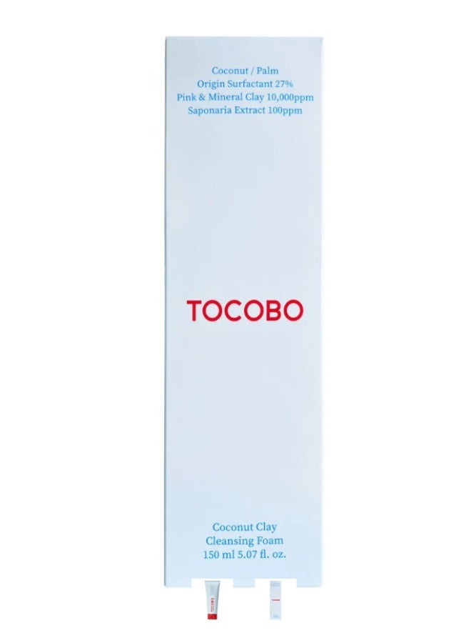 Tocobo Coconut Clay Cleansing Foam - Image 2