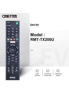 OMETTER RMT-TX200U For Sony Remote Control 4K HDR HD TV RMF-TX200E RMF-TX200P RMF-TX200B RMF-TX201U XBR-55X700D XBR-49X700D Controller  - Image 2