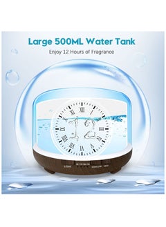 عربست الناشر النفط الأساسية ، 500ml الناشر النفط الأساسية لغرفة كبيرة ، والأسرة ، الناشر النفط العطرية مع الضباب البارد  - Image 4