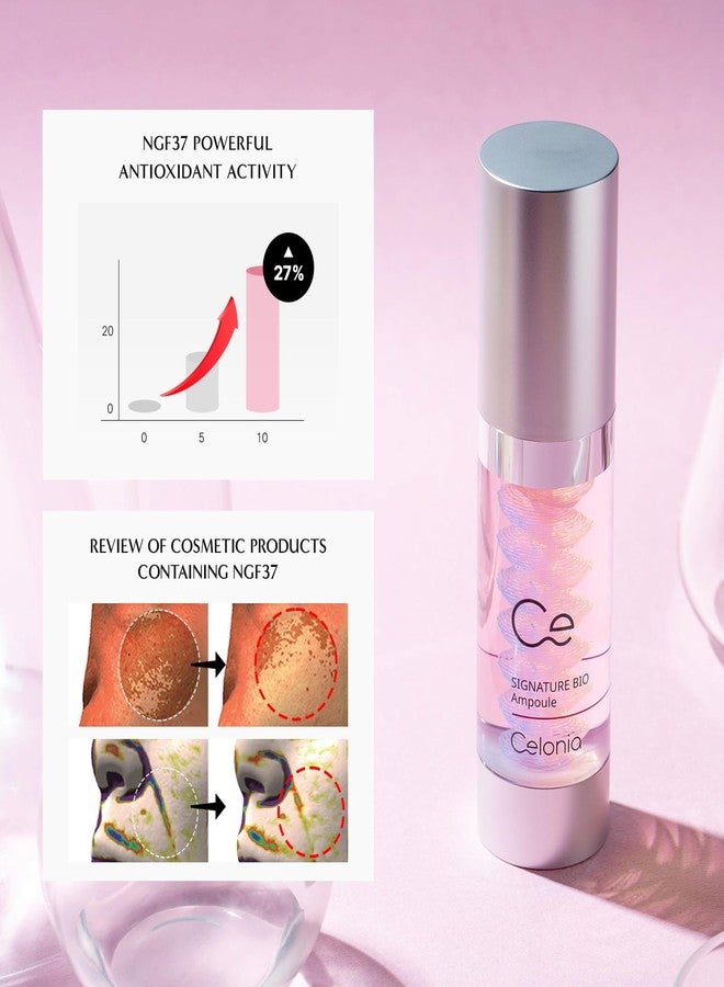 CELINO أمبولات سيلونيا البيولوجية المميزة، سيروم خلايا جذعية بيولوجية للوجه، سيروم مضاد للشيخوخة لإصلاح عميق للوجه، يقلل من خطوط التجاعيد الدقيقة، تصحيح احمرار البقع الداكنة، تقليل المسام، ممتاز للبشرة الحساسة 35 مل - Image 5