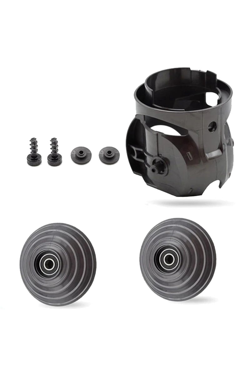 SET 1 For Dyson V10 V11 V15 G5 Vacuum Cleaner, 100W High Torque Brush Head V-Ball Wheels And Connect