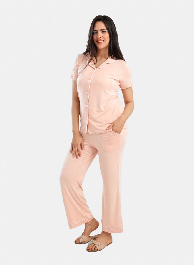 Carina Classic Poplin Pyjama Set - Image 3
