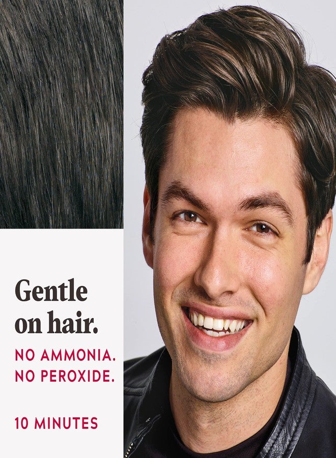 Just For Men Easy Comb-In Color Mens Hair Dye, Easy No Mix Application with Comb Applicator - Dark Brown, A-45, Pack of 3 - Image 4