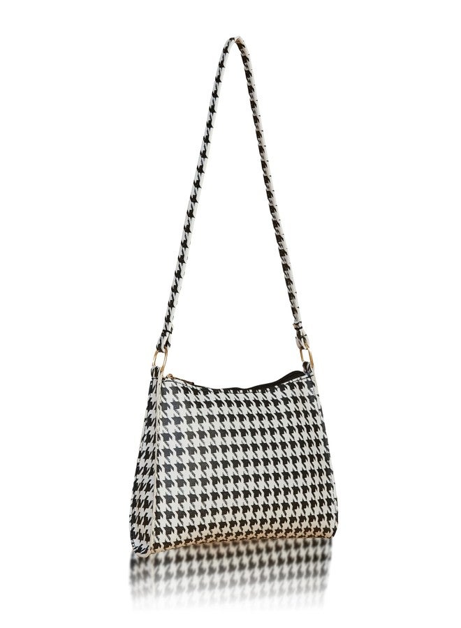 Fargo Leatherette Side White Sling Bags For Women's Ladies - Image 1