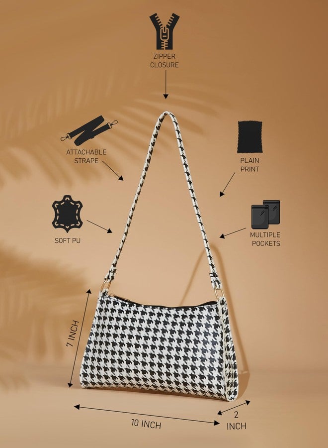 Fargo Leatherette Side White Sling Bags For Women's Ladies - Image 5