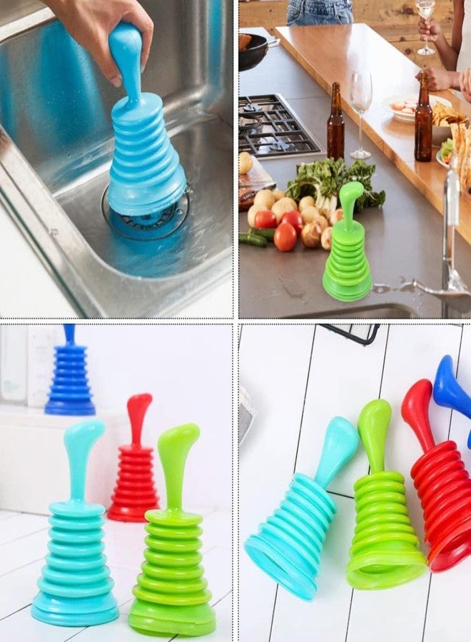 PRAMANTA Air High Pressure Drain Plunger Suction Pump Drainage Block Remover Tool for Kitchen Sink Wash Basin, Drainage Pipe Cleaner Drain Clog Remover Opener Pump (1Pcs) - Image 4