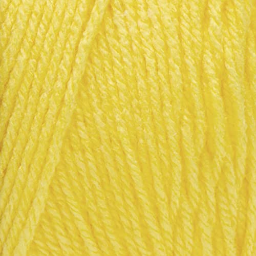 RED HEART Super Saver Jumbo Yarn, Bright Yellow - Image 2