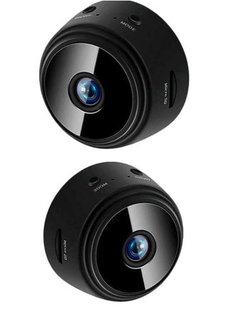 2 PACK WiFi Mini Magnetic A9 Wireless Full HD 1080P Security Cameras – Small Portable Round Indoor Cameras with Motion Detection, Instant Notifications & Night Vision – Perfect for Home, Office, and Business Surveillance – Easy Setup Wireless Monitoring - pzsku/Z0A573087ABFAA03E1AE0Z/45/1748539225/504825ec-00ea-4d08-9b0c-cc08ca6a3f0a