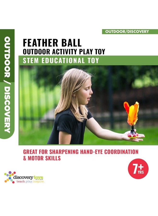 Discovery Toys Gomo Feather Ball ; Outdoor Activity Play Toy ; Kidpowered Learning ; Stem Toy Early Childhood Development  - Image 3