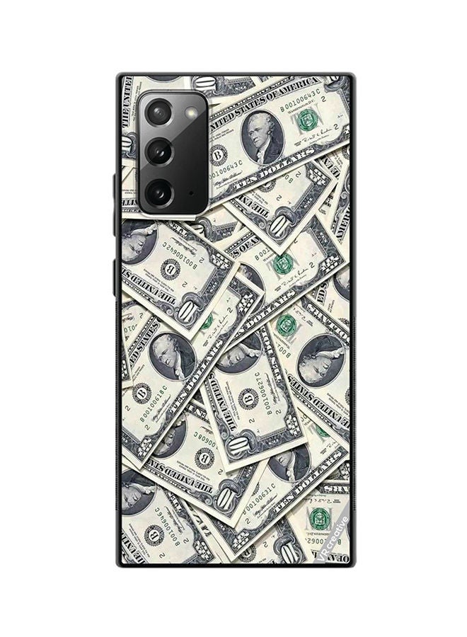 VR CREATIVE Protective Case Cover For Samsung Galaxy Note20 5G Money Design Multicolour - Image 1