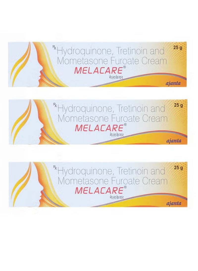 كريم ميلاكير للعناية ببشرة الوجه وعلاج الكلف والبقع الداكنة والتصبغات والتجاعيد 25 جرام (عبوة من 3 قطع)