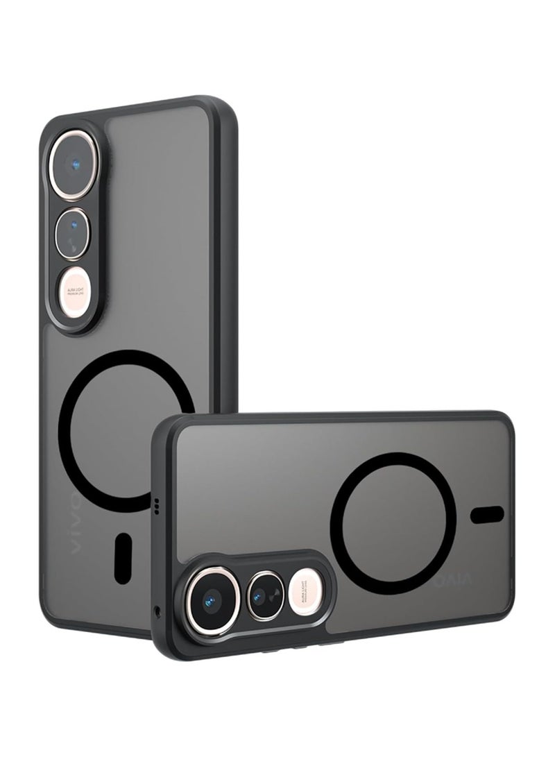 VKL Case Compatible with VIVO V50 Lite 5G, Compatible with Mag-Safe, Shockproof Military-Grade Protection, Yellowing Resistant, Magnetic Classic Hybrid Case - Image 1