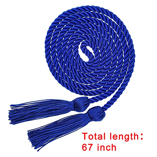 HOVEOX 6 Pieces Graduation Cords Tassels Cord Honor Cords with Tassel Graduation Honor Cords for Graduation Students - Image 2
