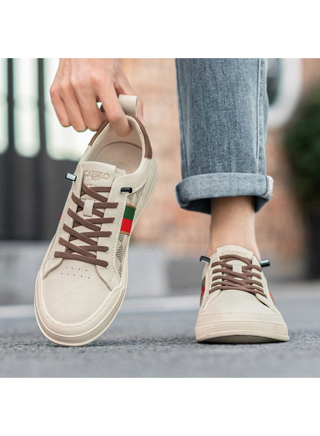 CARTELO Lace-free【hot Seller】versatile Casual Sneakers Men's White Shoes Leisure Sports Shoes Trendy Plimsolls Men - Image 5