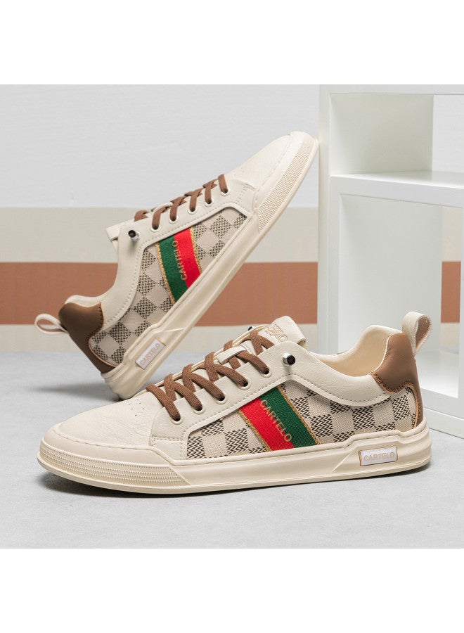 CARTELO Lace-free【hot Seller】versatile Casual Sneakers Men's White Shoes Leisure Sports Shoes Trendy Plimsolls Men - Image 4