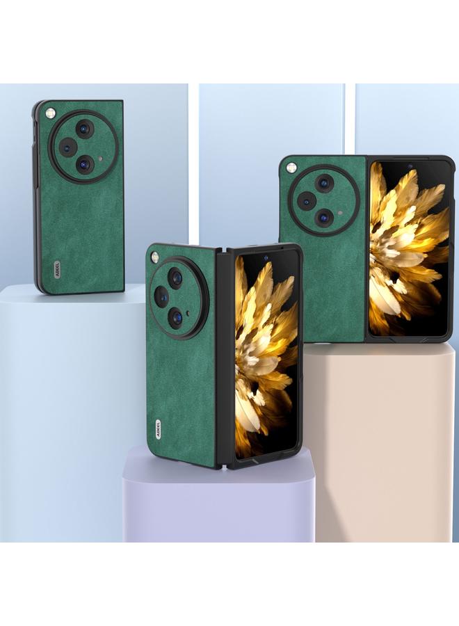 erorex Case For OPPO Find N3 ABEEL PU Leather Black Edge Phone Case - Image 2