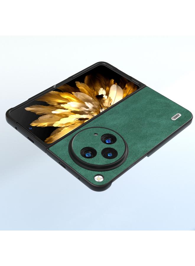 erorex Case For OPPO Find N3 ABEEL PU Leather Black Edge Phone Case - Image 5