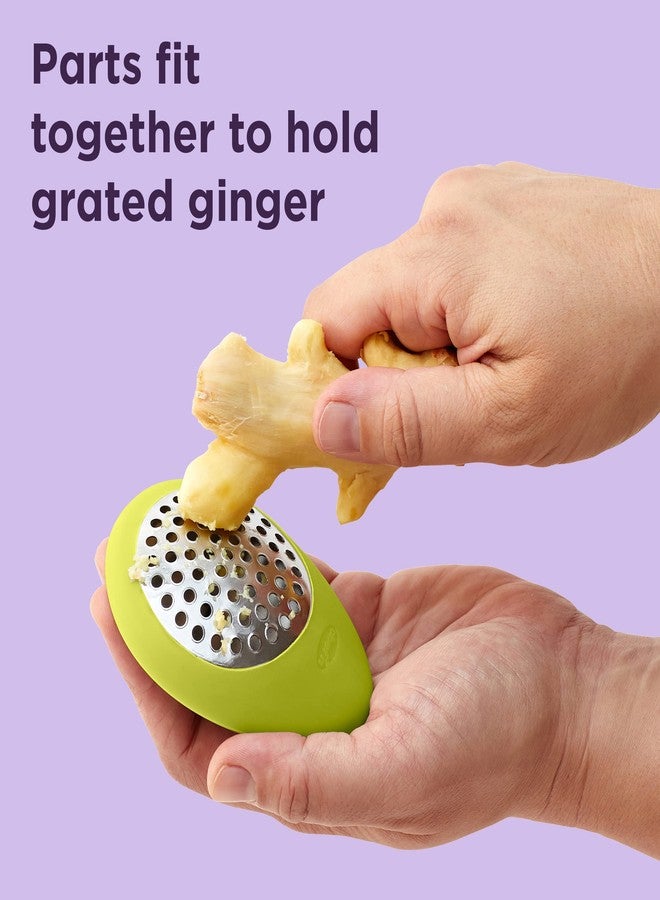 Chef'n Peel 'n Grate Ginger Peeler and Grater,Green - Image 5