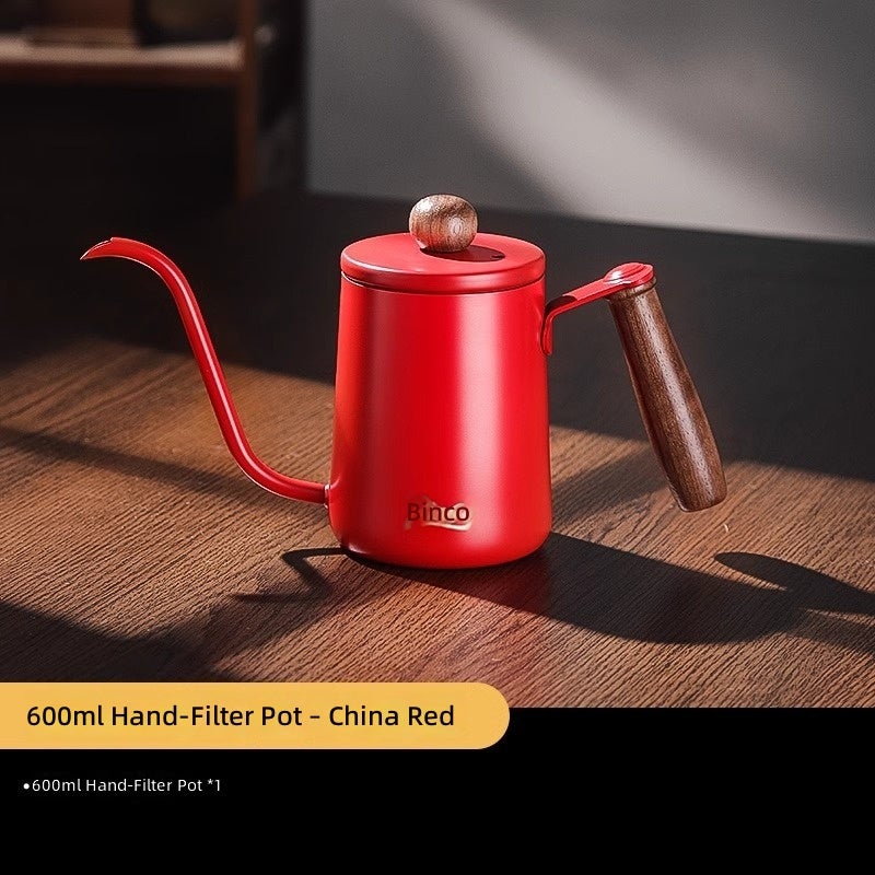 Bincoo Hand Drip Coffee Maker - Compact Portable Stainless Steel Brewer - Image 2