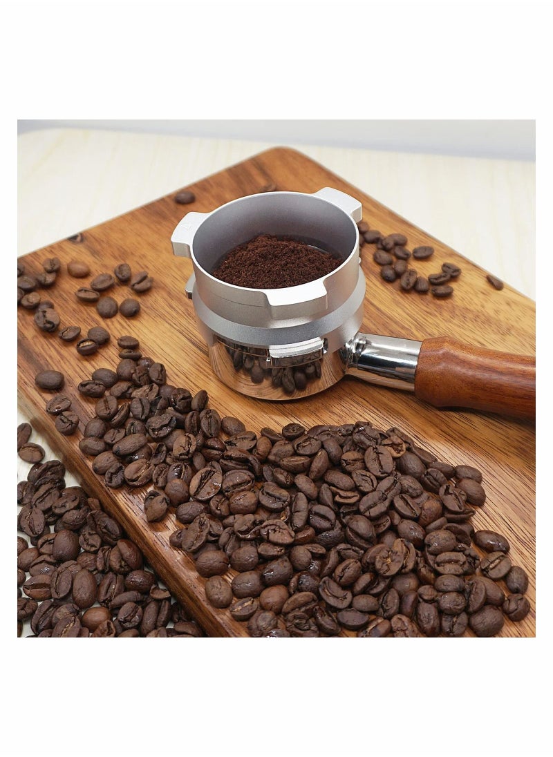 NIBEMINENT 54mm Coffee Distributor, Espresso Accessories Aluminum Metal Dosing Cup  - Image 2