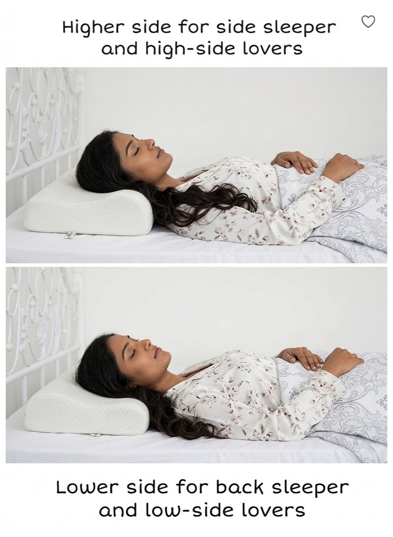 Cannon Latex Pillow Contour Size 60 x 40 x 12 cm - Image 5