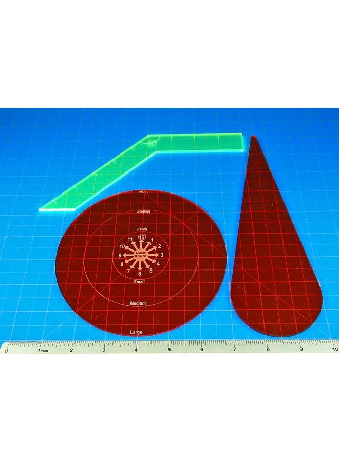 LITKO Template Set Compatible With Savage Worlds Multi Color (3) - Image 4