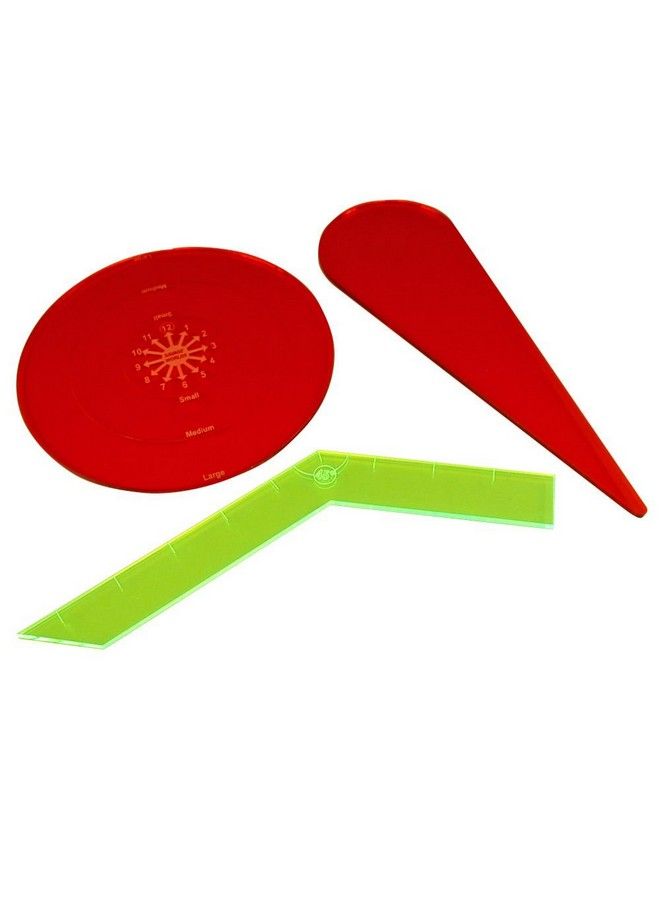 LITKO Template Set Compatible With Savage Worlds Multi Color (3) - Image 1
