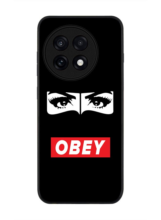 Stylizedd For OnePlus 13R / Ace 5 Pro Case,Slim fit Camera Protection, Shockproof Thin Phone cover  - Obey Habibti
