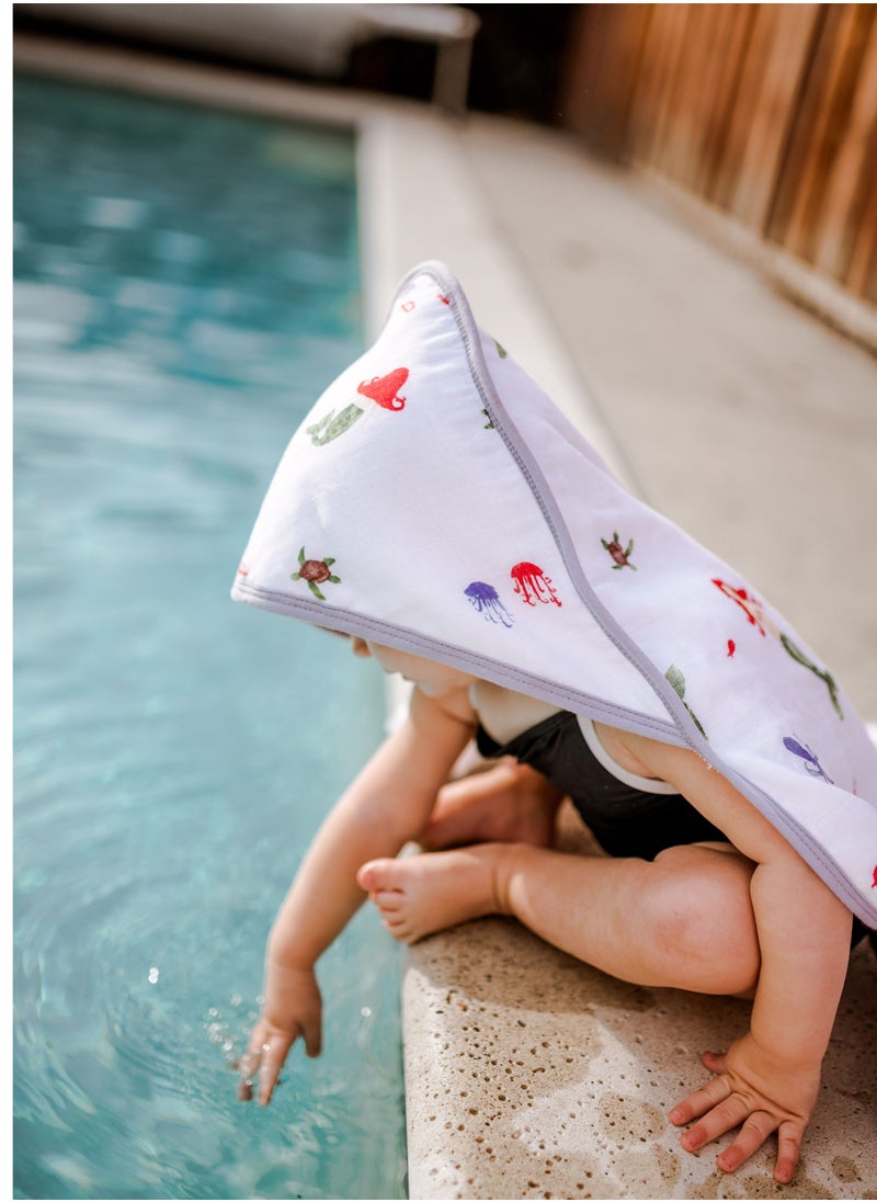 Cotton Muslin Hooded Infant Towel Mermaids - pzsku/Z0A58115A8A08840DC56AZ/45/_/1694588491/fade1f9d-7df1-48ac-84a9-7e4416a14795