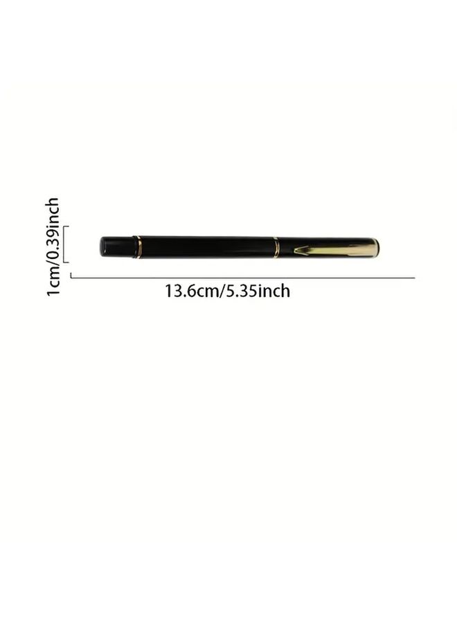 Personalized Engraved Name Metal Pen 2pcs Black For Gifts Office And School - Image 2