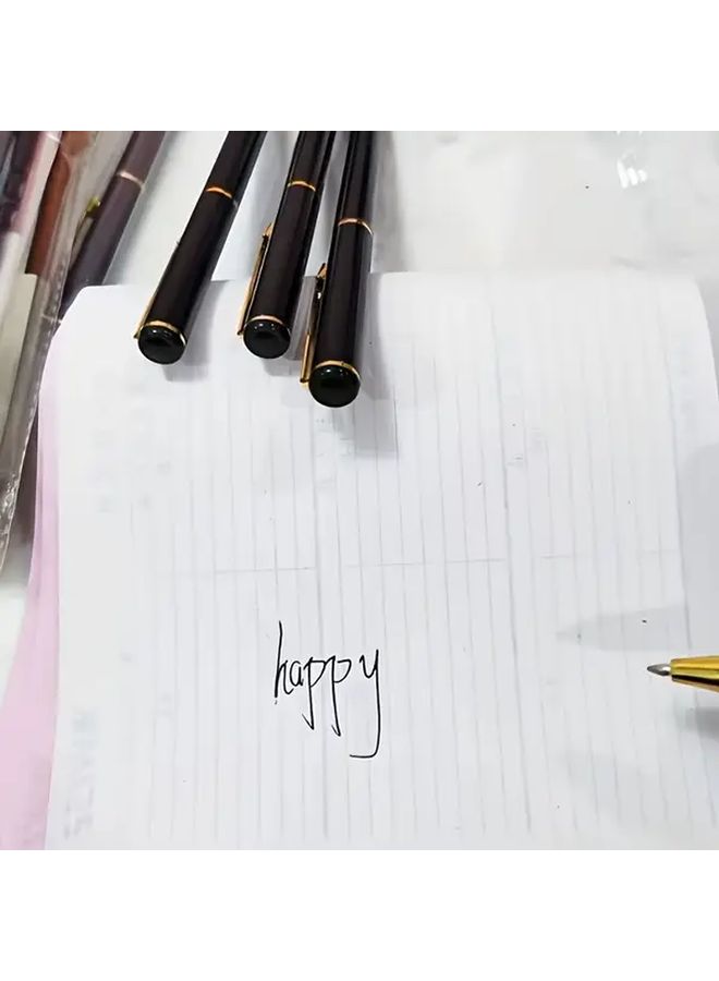Personalized Engraved Name Metal Pen 2pcs Black For Gifts Office And School - Image 4