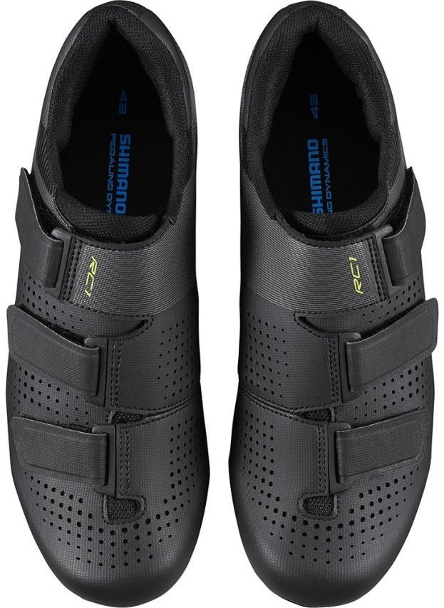 SHIMANO - SH-RC100M Size 44 Black Cycling Shoes - Image 1