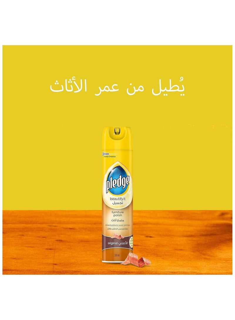 بليدج ملمع أثاث، يحمي ويلمع الخشب وأكثر الأصلي 300مل - Image 2