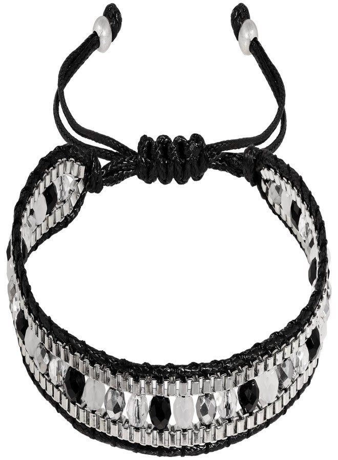 MINACHI Bohemian Beaded Bracelet for Women, Braided Design, Trendy Jewelry - Image 1