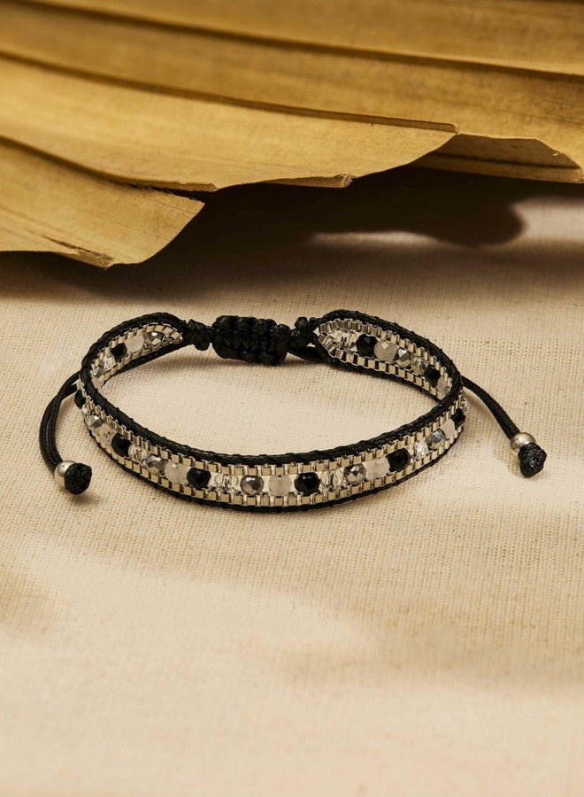 MINACHI Bohemian Beaded Bracelet for Women, Braided Design, Trendy Jewelry - Image 5