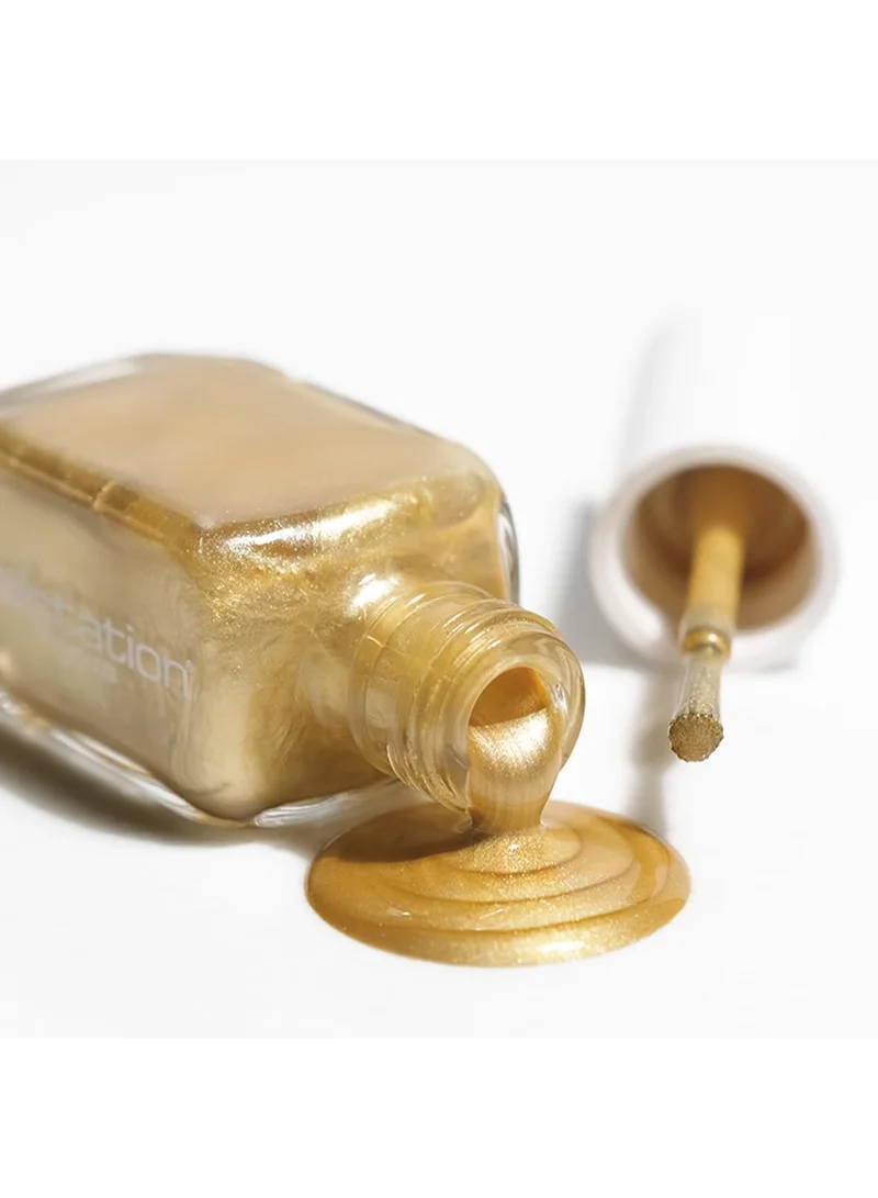 Nailstation Nailstation | règle d'or | Gold shimmer nail polish