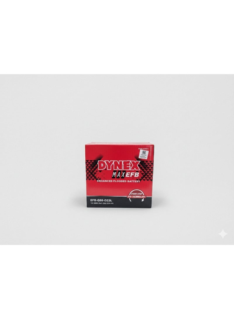 DYNEX MAX EFB ENHANCED FLOOBED BATTERY   MODEL: EFB-Q85-D23L  12V 60Ah - Image 3